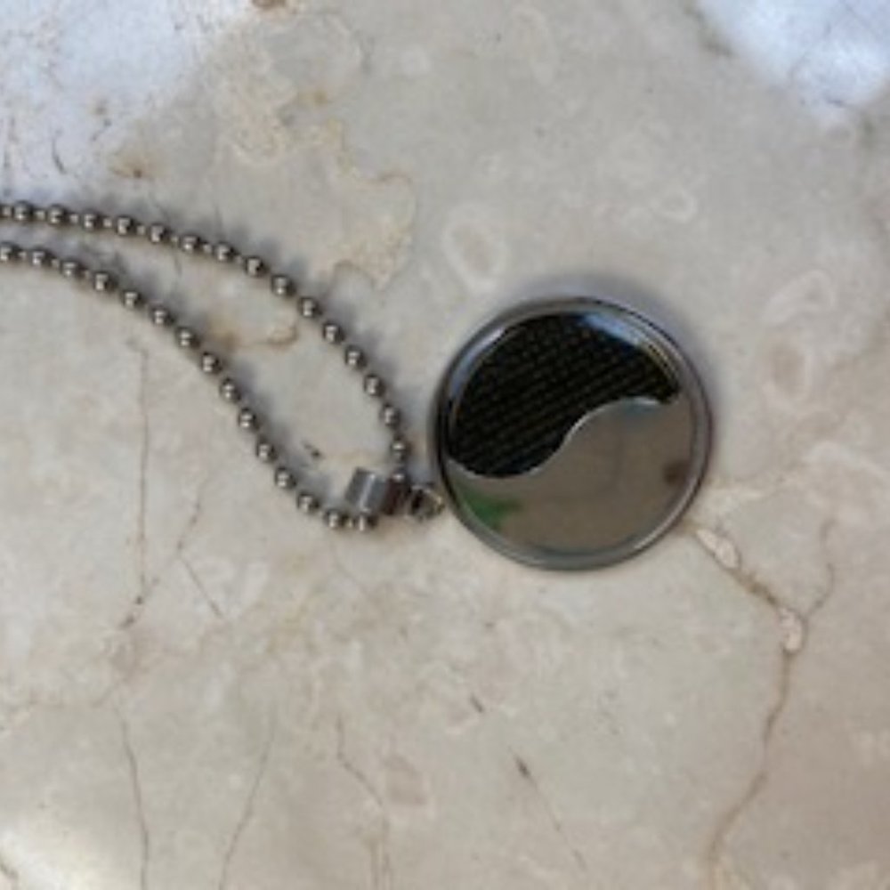 Yin and Yang symbol necklace
